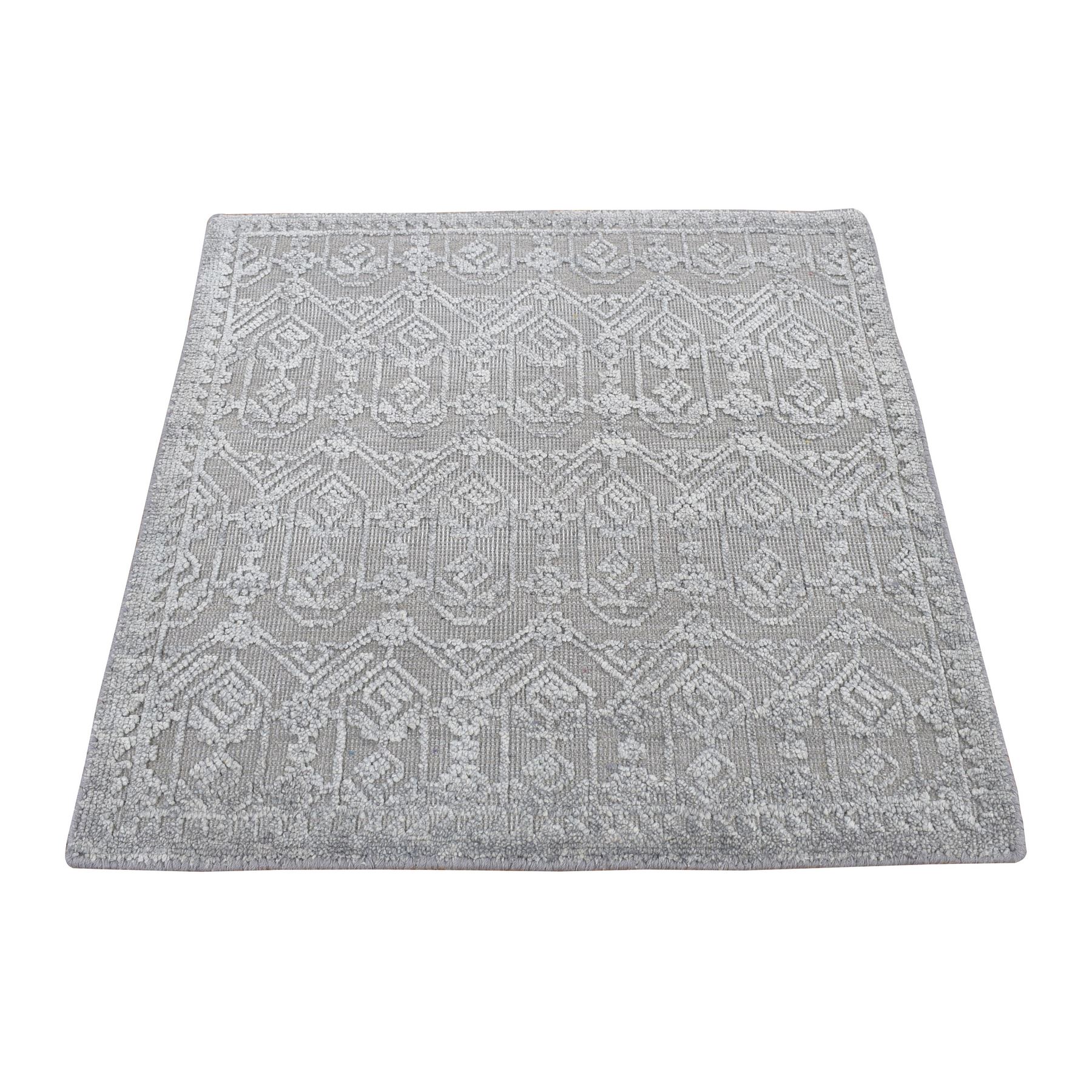 Wool and Silk Rugs LUV702189